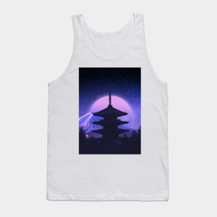 Fuji vaporwave Tank Top